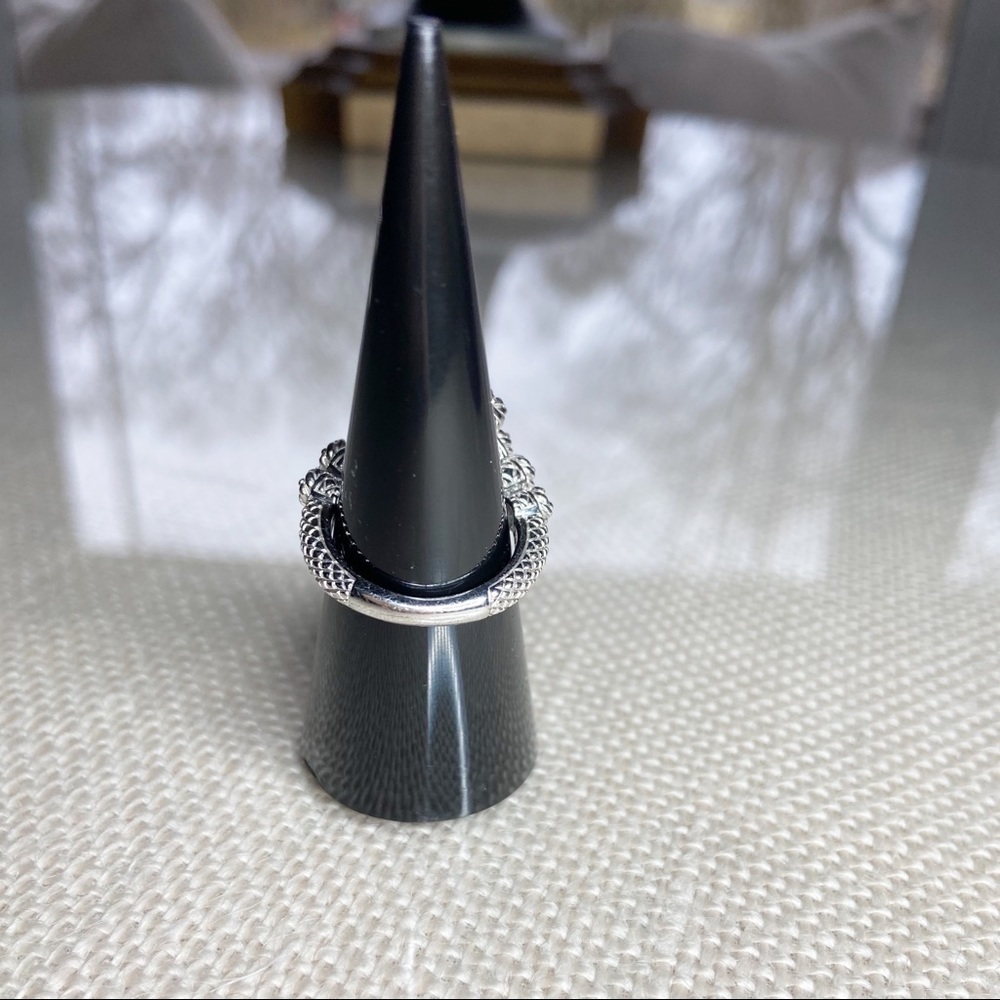 Judith Ripka sterling silver ring - Picture 5 of 13